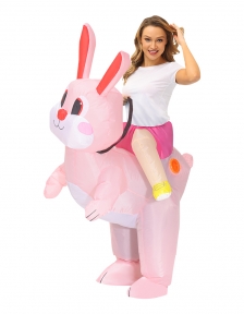 Adult Rabbit/Bunny Easter Inflatable blow up Costume
