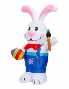 Easter Bunny Inflatable Blow Up Party Decor 1.8m